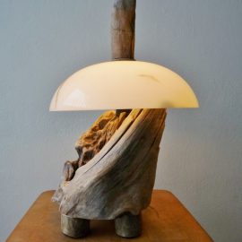 Treibholzlampe 28